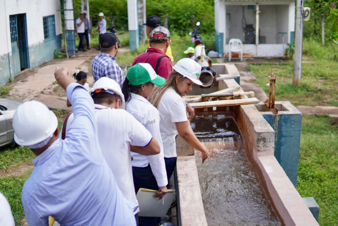 Gerente de Esepgua inspeccionó obras en La Jagua del Pilar y anunció agua potable permanente muy pronto