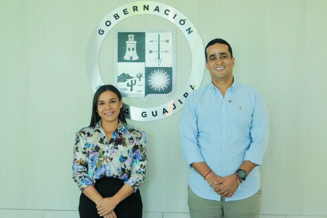 Jairo Aguilar visitó la gobernación de La Guajira, su casa durante los próximos 4 años