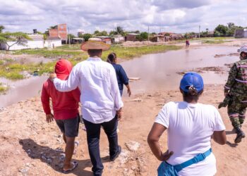 Emergencia en Riohacha, más de 10 mil familias se encuentran afectadas por la ola invernal