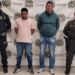 En flagrancia, capturan a dos sujetos cobrando una extorsión en Riohacha