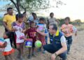 Director de la UNGRD llegó con regalos y asistencia humanitaria a la comunidad wayuu Jojoncito en Uribia