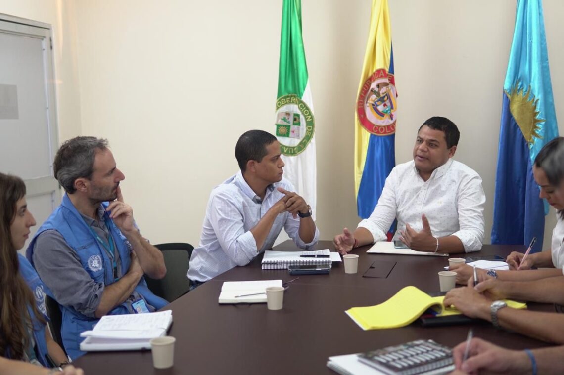 Alcalde de Riohacha articula acciones con cooperantes internacionales en beneficio de la población vulnerable
