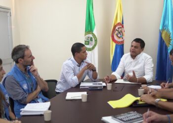 Alcalde de Riohacha articula acciones con cooperantes internacionales en beneficio de la población vulnerable