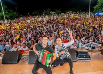 Diego Daza & Carlos Rueda fue el grupo vallenato con más presentación en diciembre