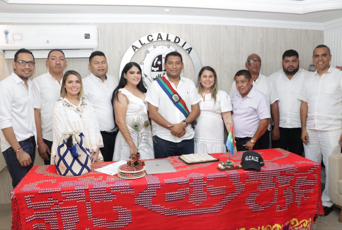 Alcalde de Maicao, Miguel Felipe Aragón, anunció el primer bloque de funcionarios de su gobierno