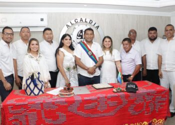 Alcalde de Maicao, Miguel Felipe Aragón, anunció el primer bloque de funcionarios de su gobierno