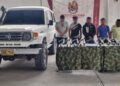 Capturan a cinco sujetos transportando material de guerra por la Alta Guajira