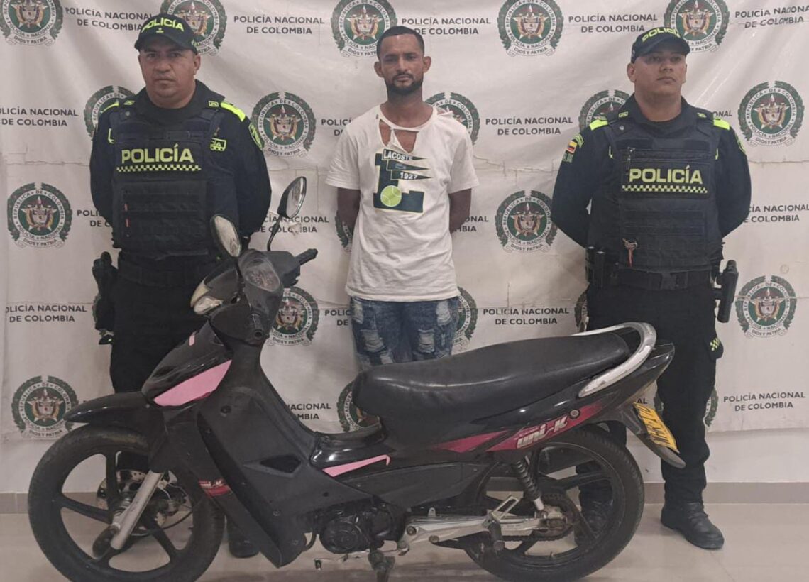 Así fue la captura de Faber Rojas, el terror de las motos en Riohacha: le venían haciendo seguimiento