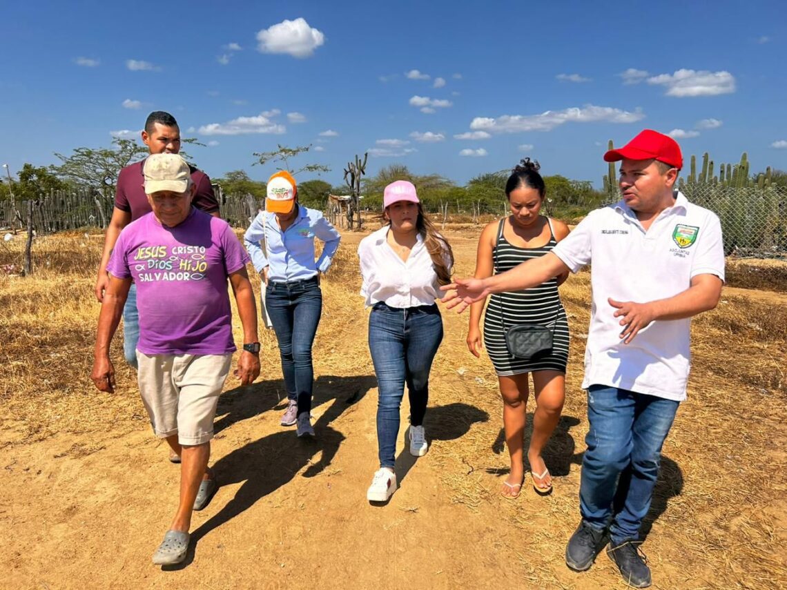 La ingeniera Andreina García inició la ‘Ruta del Agua’ visitando las zonas más vulnerables