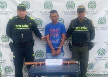 En pleno centro de Maicao, sorprenden a un sujeto portando una escopeta