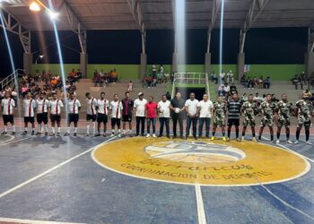 Con la participación de 16 equipos, inauguran torneo vacacional de microfútbol en Barrancas