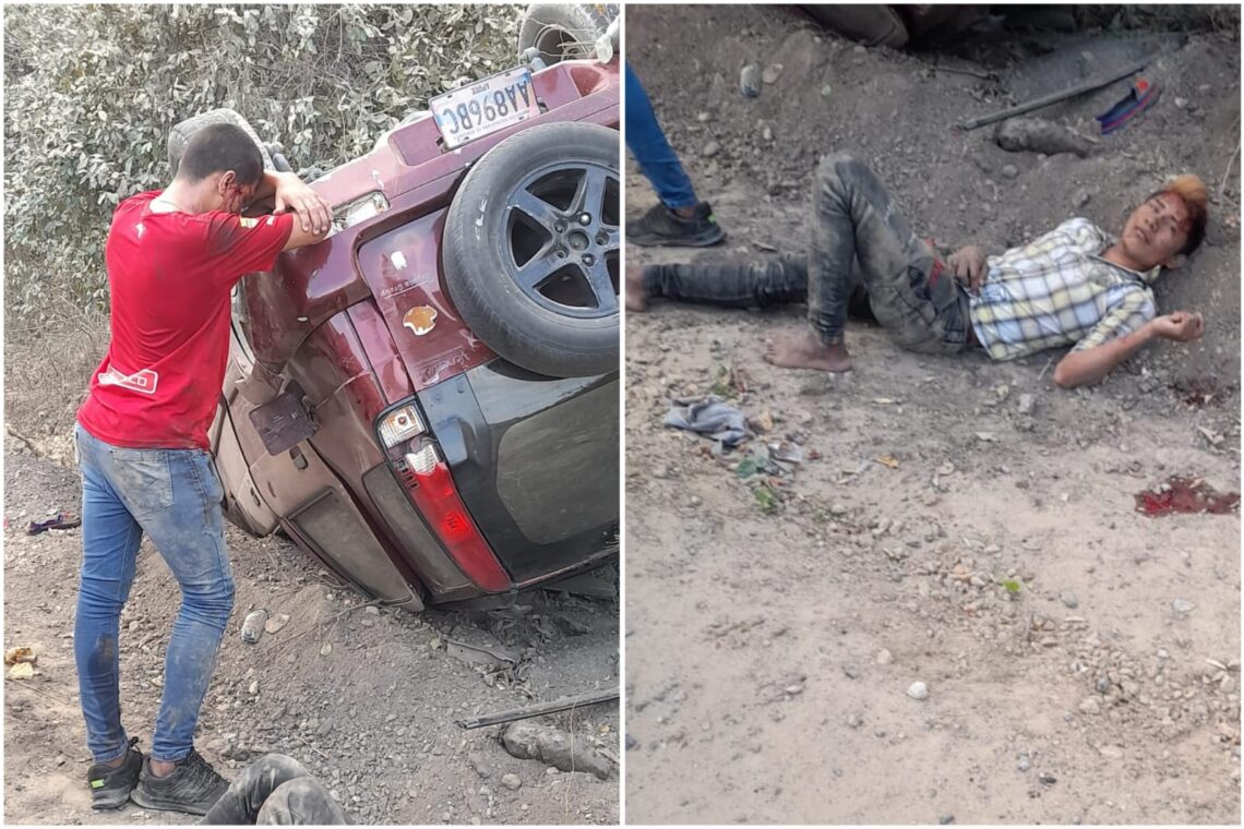 Accidente de tránsito en tramo sin pavimentar en la vía Riohacha – Cuestecita deja dos heridos