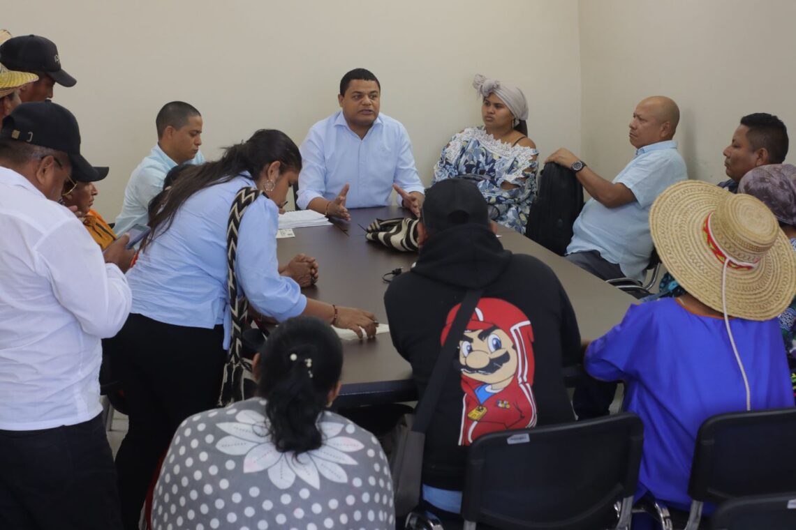 Alcalde de Riohacha elevará la voz de lideres indígenas ante el Gobierno Nacional