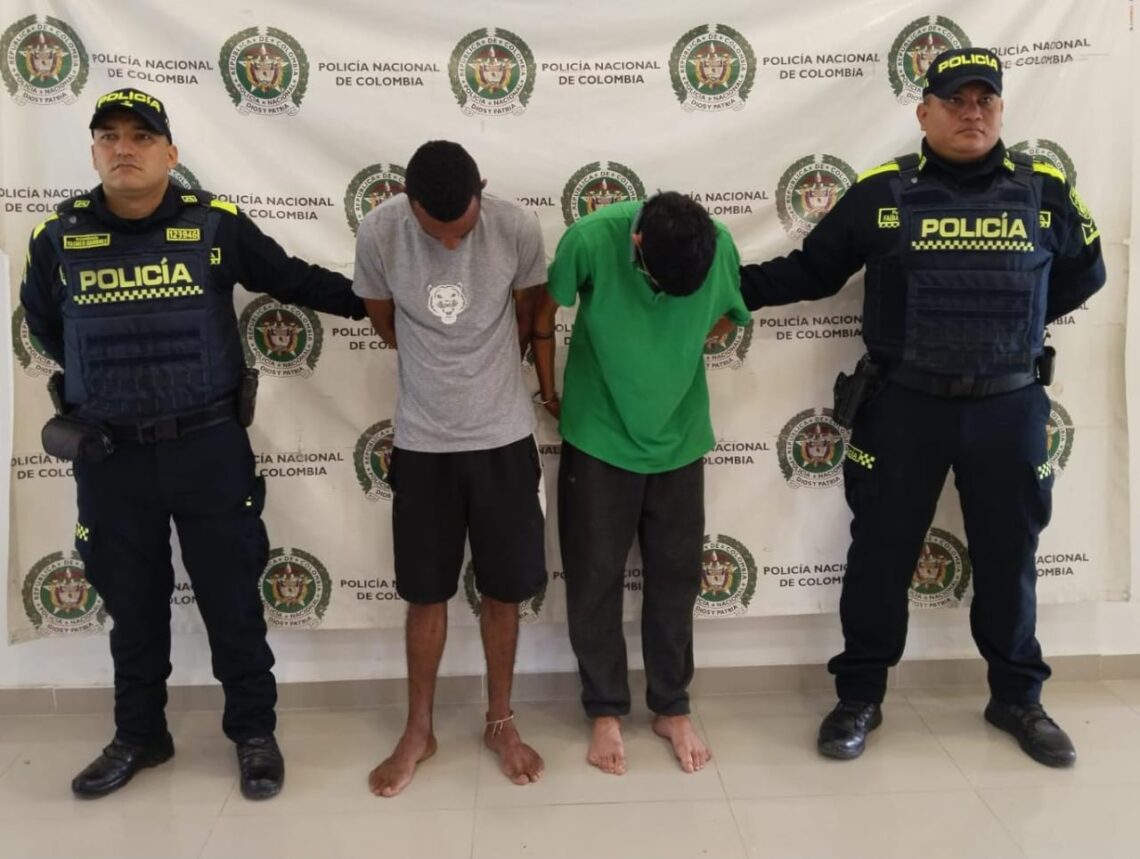 Capturan a dos presuntos atracadores en Riohacha