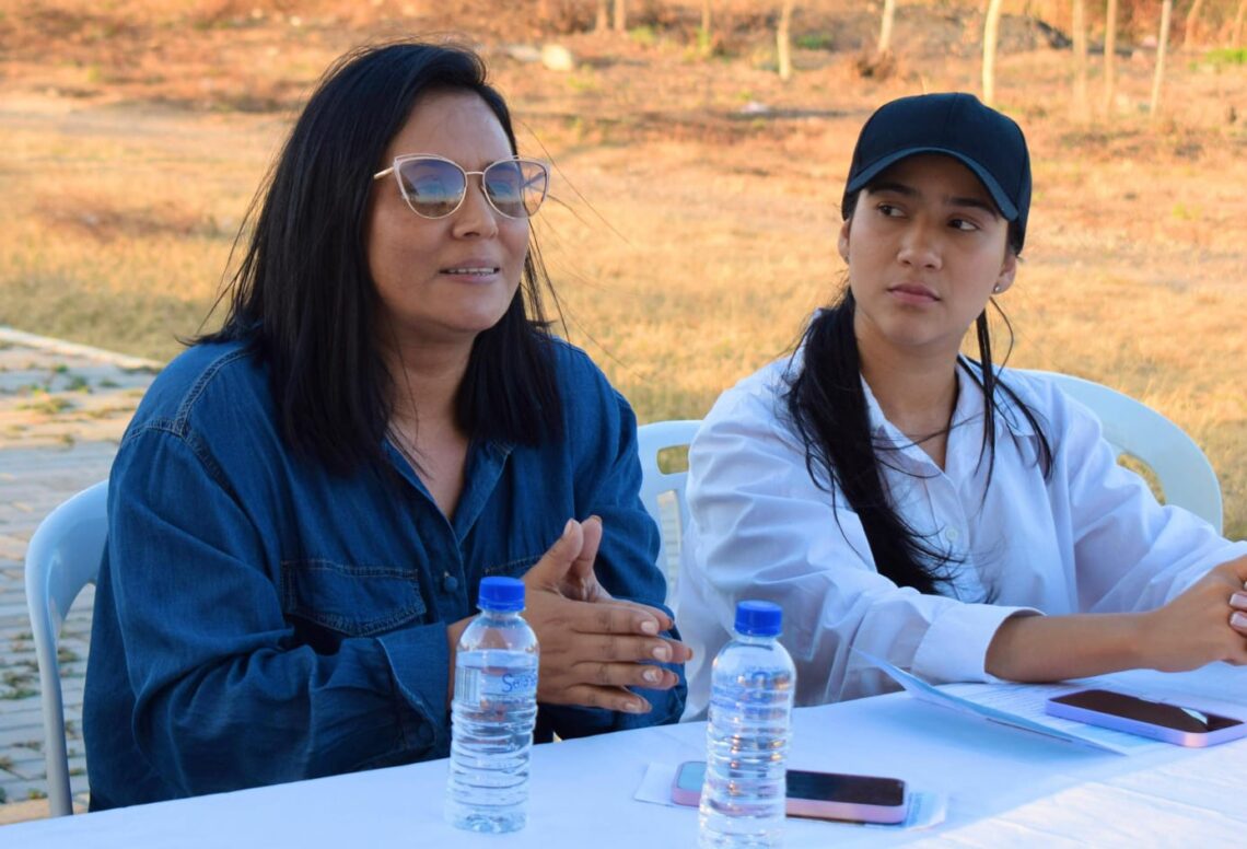 Socializan la construcción del alcantarillado pluvial del barrio Lleras en Barrancas
