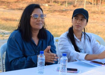 Socializan la construcción del alcantarillado pluvial del barrio Lleras en Barrancas