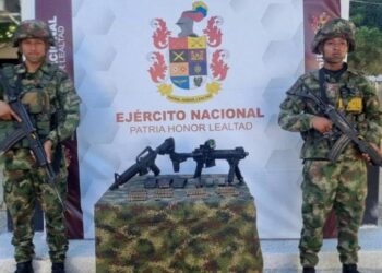 Una operación militar en Uribia dejó la incautación de armas de alto alcance
