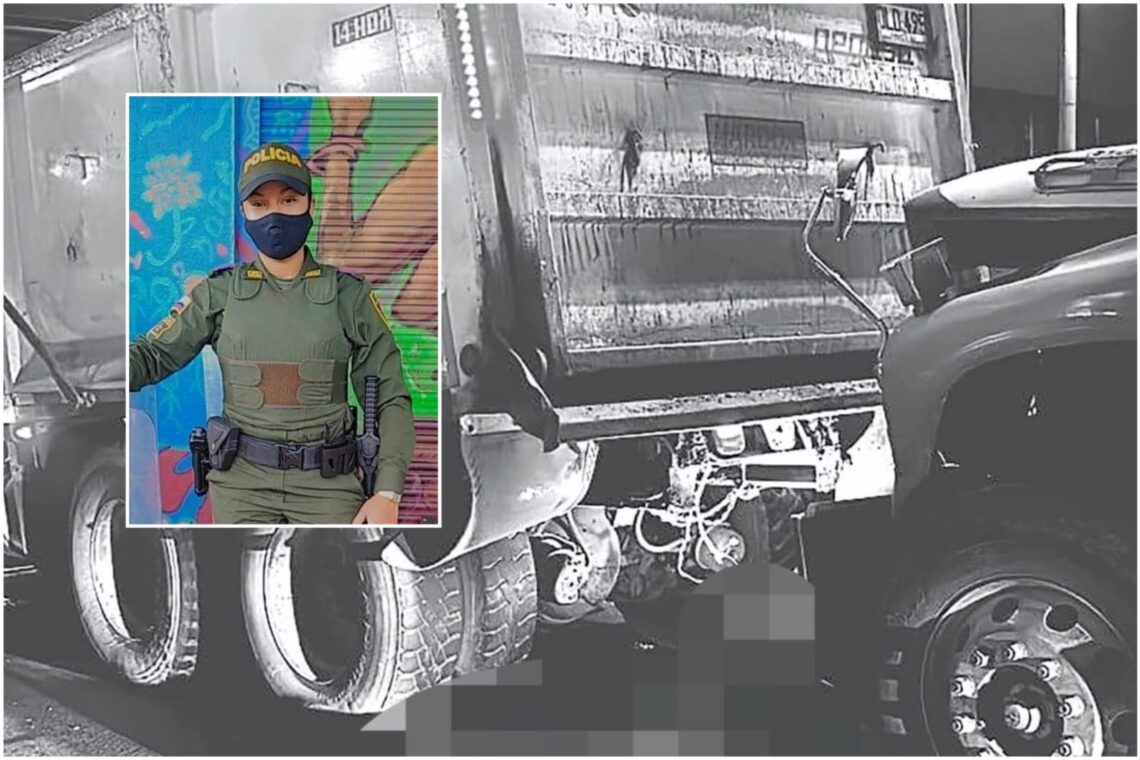 Patrullera oriunda de Riohacha falleció en un trágico accidente de tránsito en Bogotá