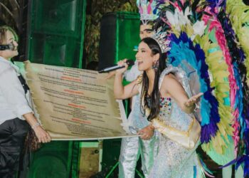 Con la lectura del bando, Barrancas también se vistió de carnaval, el ‘Carnaval de la gente’