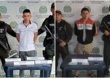 Golpe a la extorsión en Maicao: Policía capturó a dos sujetos en flagrancia