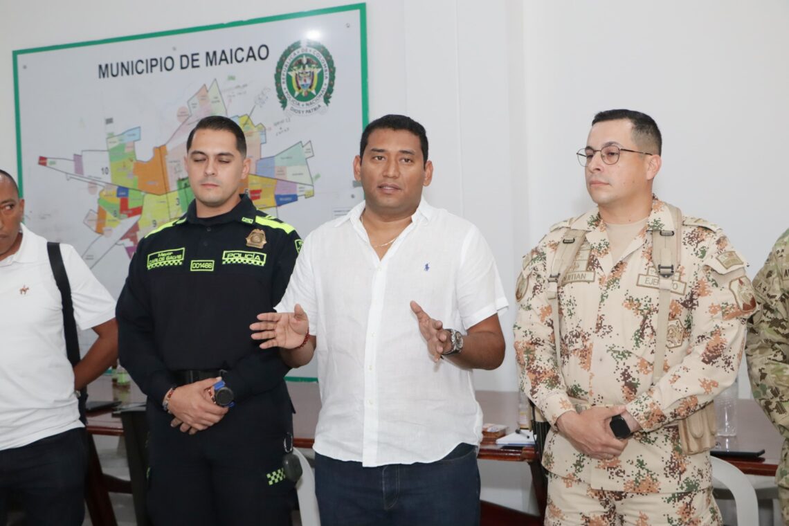 Alcalde de Maicao anuncia acciones contundentes para hacerle frente a la delincuencia