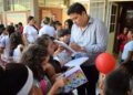 Alcalde de Barrancas acompañó el regreso a clases de más de 500 estudiantes