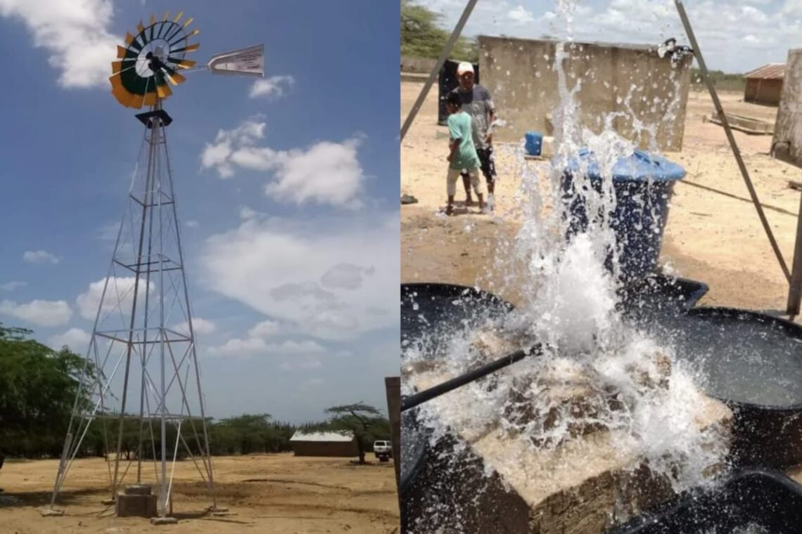 Corpoguajira y el ministerio de Relaciones Exteriores,  desarrollaron trabajos de provisión de agua en Uribia