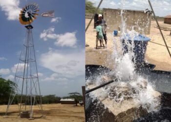 Corpoguajira y el ministerio de Relaciones Exteriores,  desarrollaron trabajos de provisión de agua en Uribia