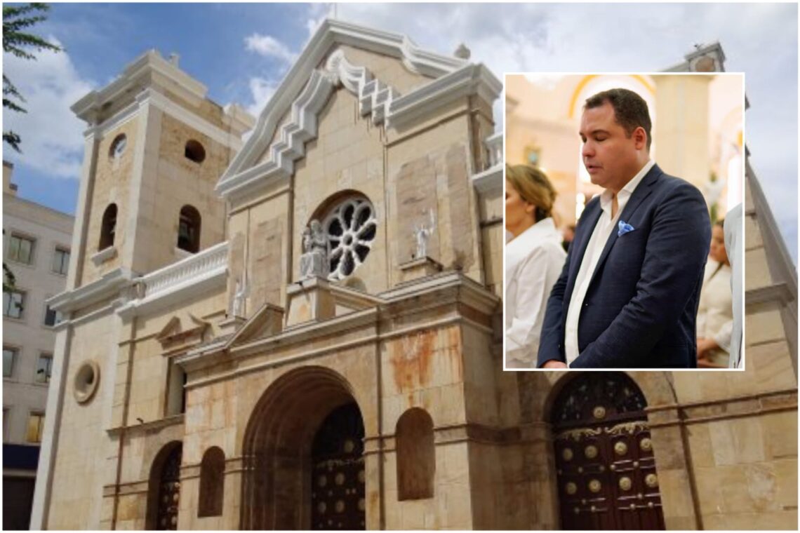 Exgobernador Nemesio Roys donó sistema de aire acondicionado para la Catedral de Riohacha