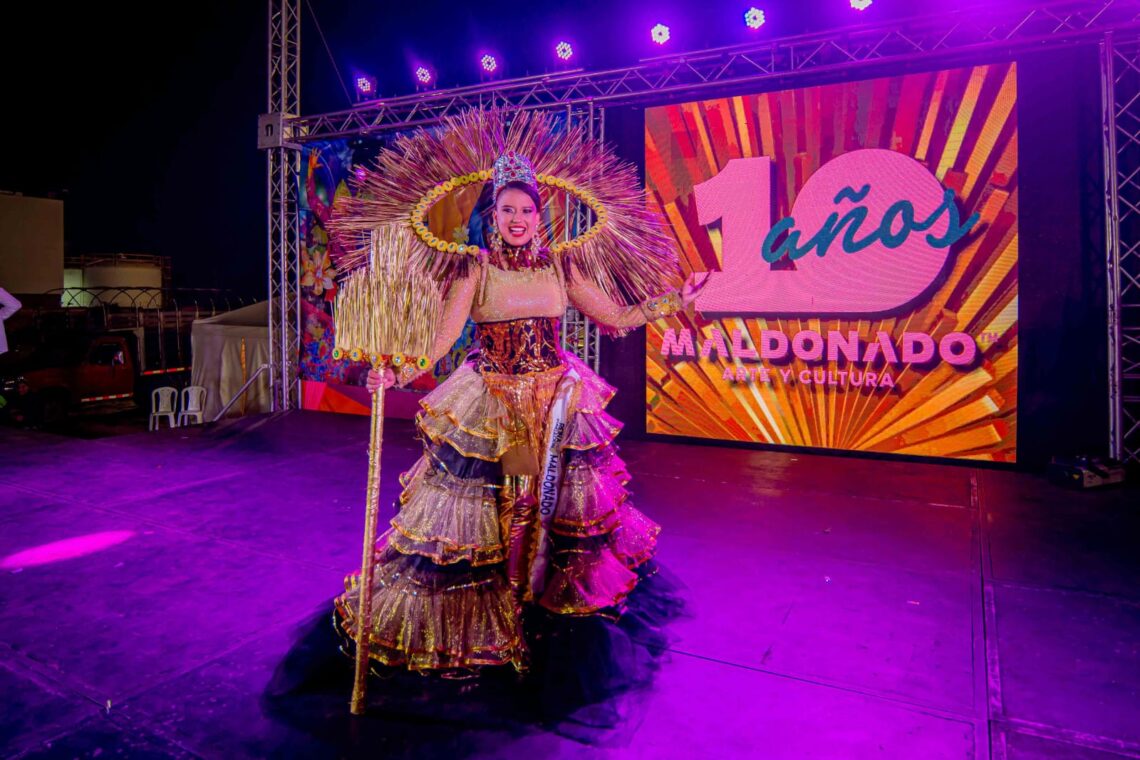 Maldonado Arte y Cultura celebró su décimo aniversario con la gran Noche de Comparsas 2024