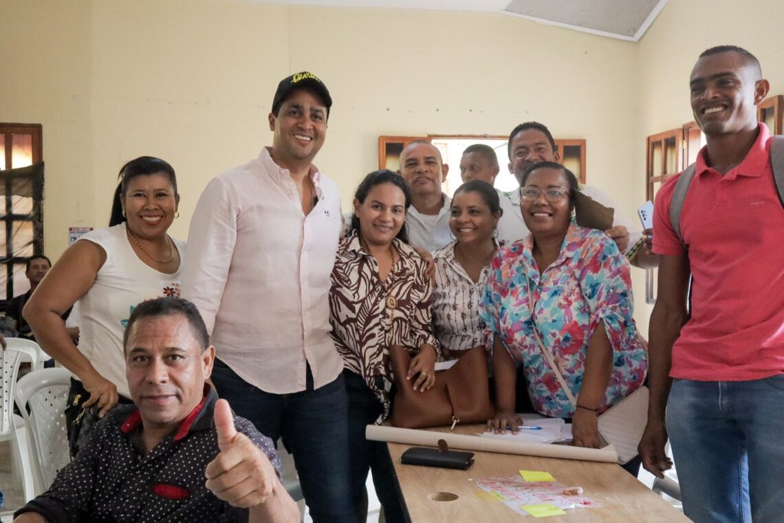 Gobernador Jairo Aguilar comenzó a construir su Plan de Desarrollo por el sur del departamento