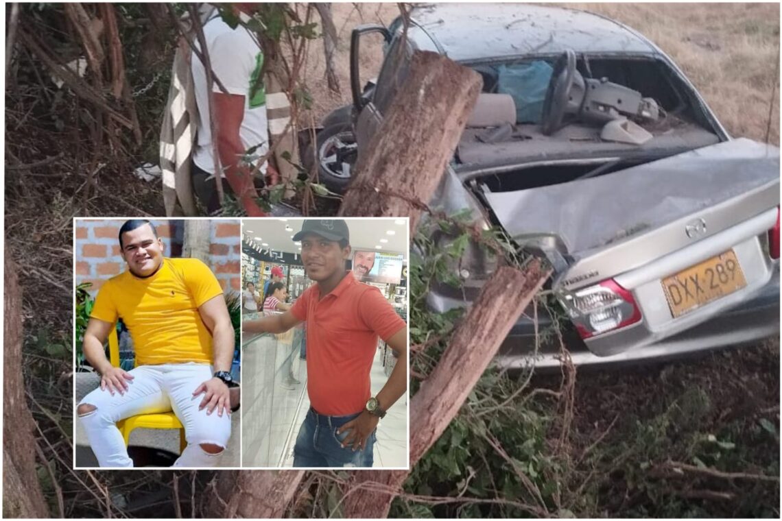 Jóvenes pierden la vida en accidente de tránsito en la vía San Juan del Cesar – Cañaverales