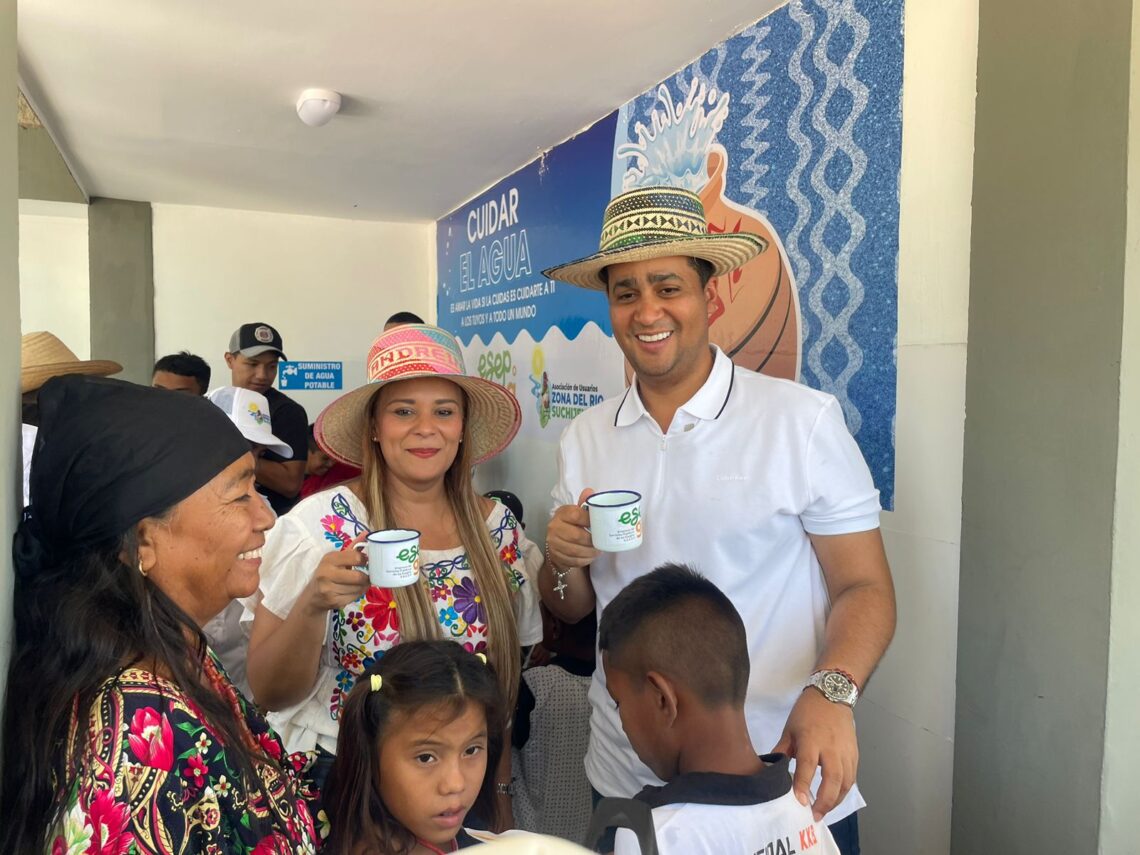 El agua potable llegó a las comunidades wayuu Ichichon y Jararao de Riohacha