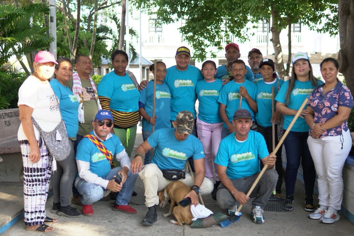 ‘Riohacha sin Basura’, el voluntariado que busca embellecer la ciudad