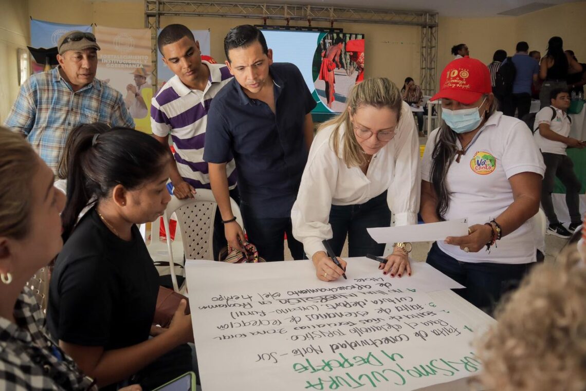 Mesas de participación ciudadana dejaron más de 8 mil propuestas para el Plan de Desarrollo de La Guajira