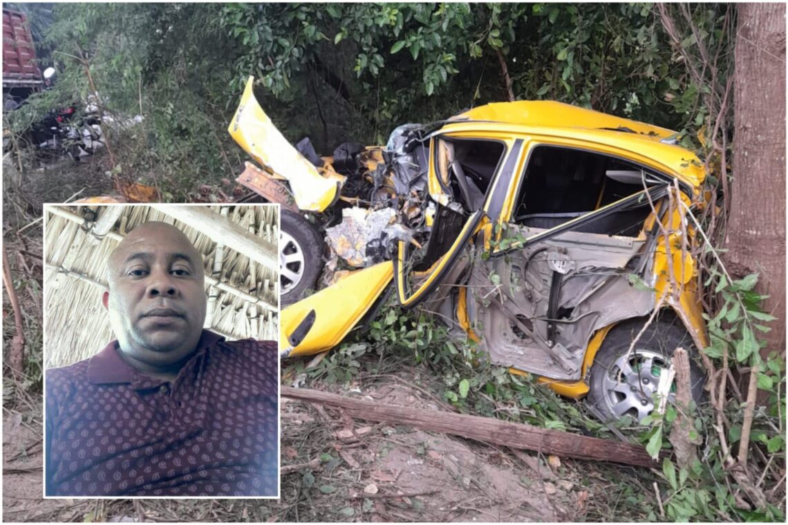 Un intento de atraco habría ocasionado el accidente de tránsito que dejó a un taxista muerto en zona rural de Riohacha