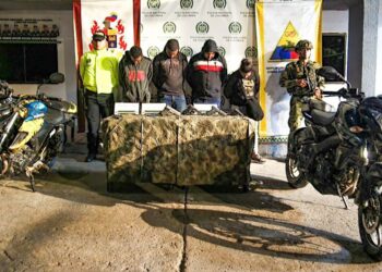 Caen cuatro presuntos integrantes de las Autodefensas Gaitanistas en zona rural de Uribia