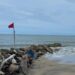 Declaran alerta amarilla en la región Caribe por fuertes vientos y alto oleaje