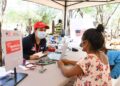 Alcaldía de Barrancas llevó jornada integral de salud a la comunidad indígena Nuevo Espinal