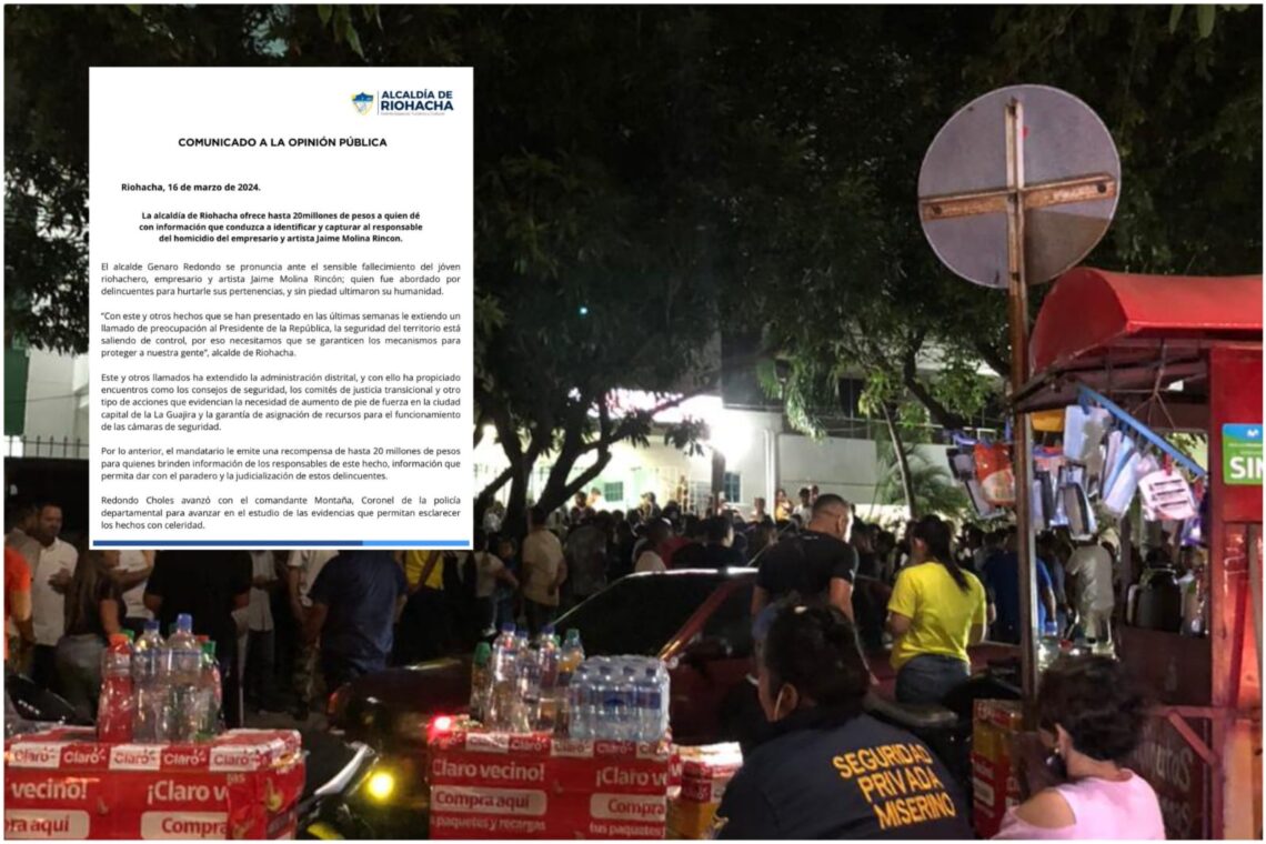 Distrito ofrece $20 millones de recompensa a quien de información de los asesinos del joven Jaime Molina