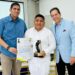 Gerente del Hospital de Nazareth, Calmides González, fue galardonado en los Premios Acord 2023