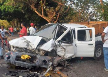 Tres muertos y tres heridos dejó un fuerte accidente de tránsito en la vía Codazzi – San Diego
