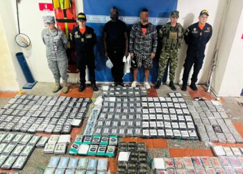 Golpe al narcotráfico en La Guajira: caen más de 470 kg de clorhidrato de cocaína, en Uribia