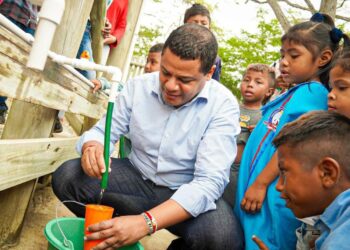 En Riohacha, el resguardo indígena wayuu Perratpu ya cuenta con micro acueducto
