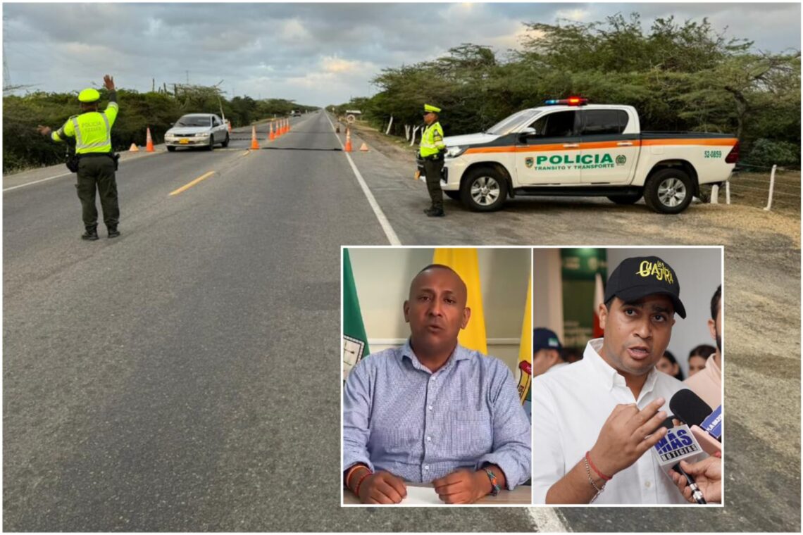 Anuncian estrategias y medidas para garantizar seguridad en vías del norte de La Guajira