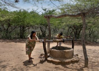 Niños y niñas indígenas wayuu luchan contra el hambre, las enfermedades y la escasez de agua