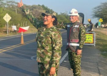 Más de 1.800 militares garantizarán la seguridad en las vías del Cesar y La Guajira durante Semana Santa