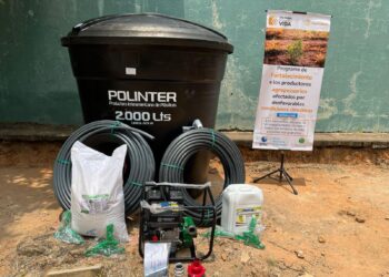 Más de 100 campesinos de Riohacha recibieron kit agrícola con tanques y motobombas