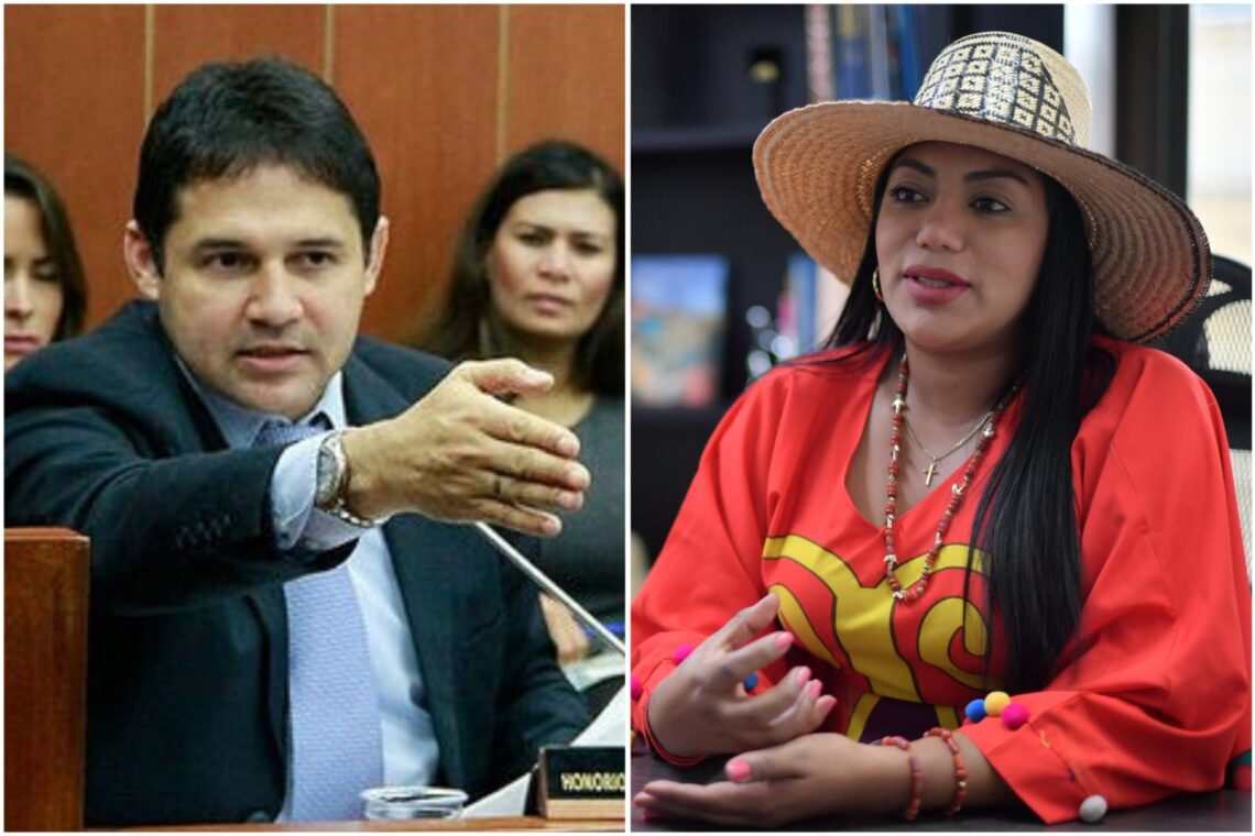 “Payasa”, el senador Honorio Henríquez irrespeta a la senadora guajira Martha Peralta en plena sesión