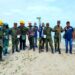 Con apoyo del Ejército Nacional, realizan jornada ambiental en las costas de Riohacha